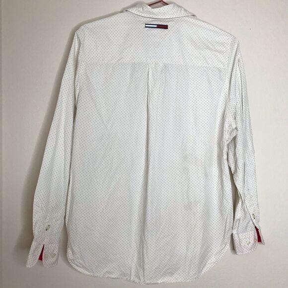 Tommy Hilfiger polka dot button‎ down shirt - Picture 8 of 8